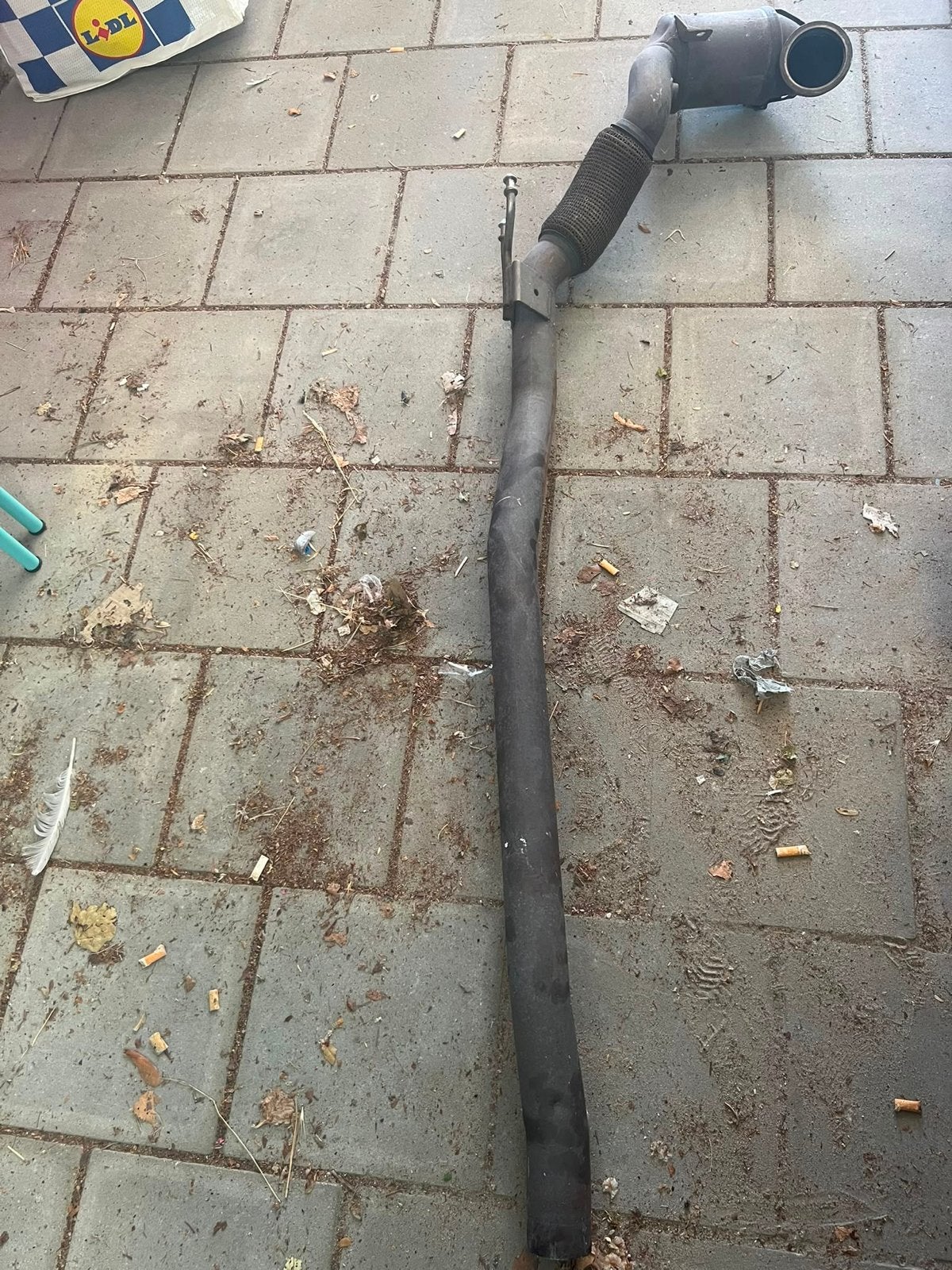 Golf 7 R katalysator orginele downpipe, Auto-onderdelen, Ophalen of Verzenden, Gebruikt