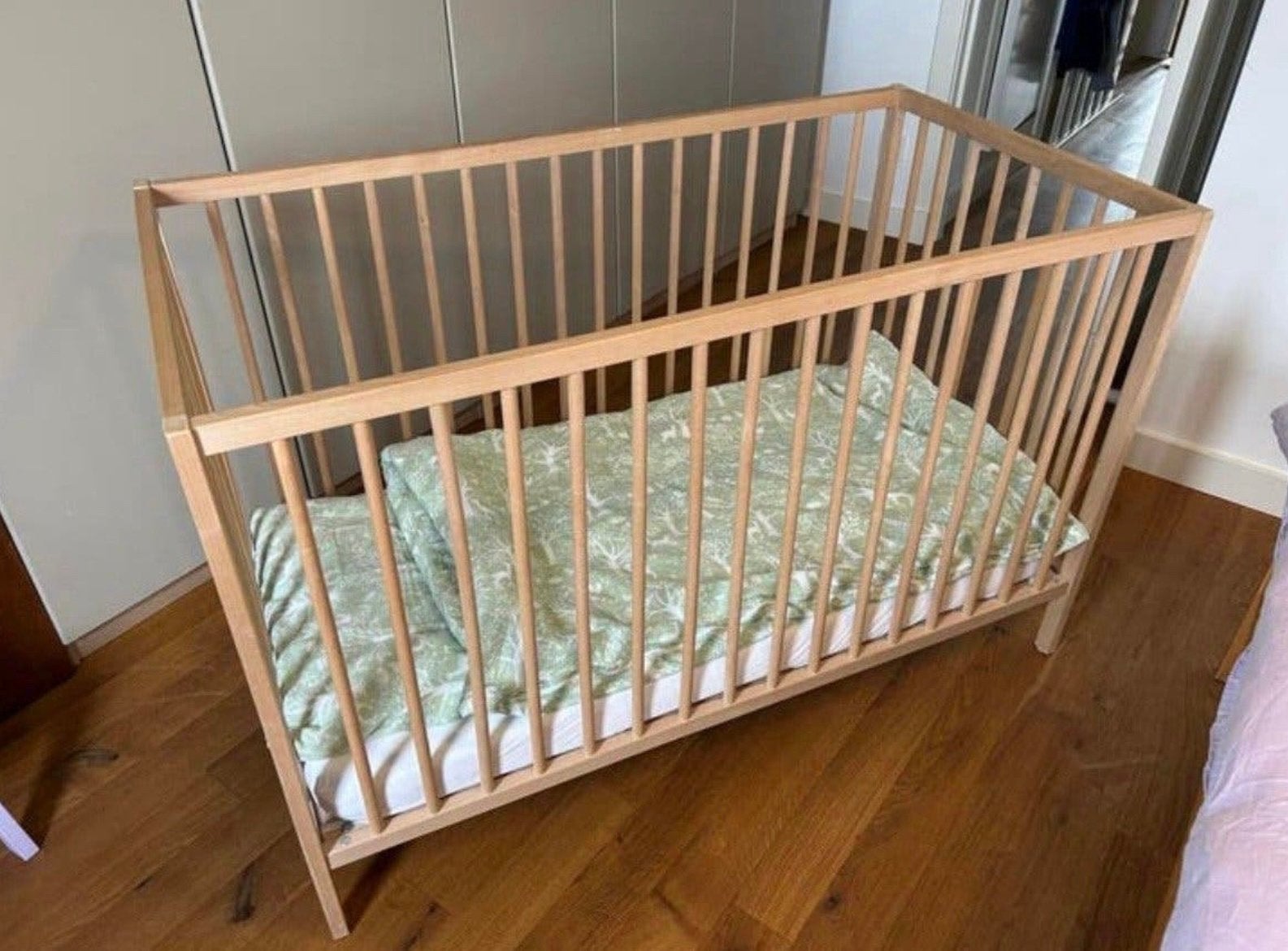 Ikea sniglar baby bed ledikant, Ophalen, Zo goed als nieuw, Ledikant