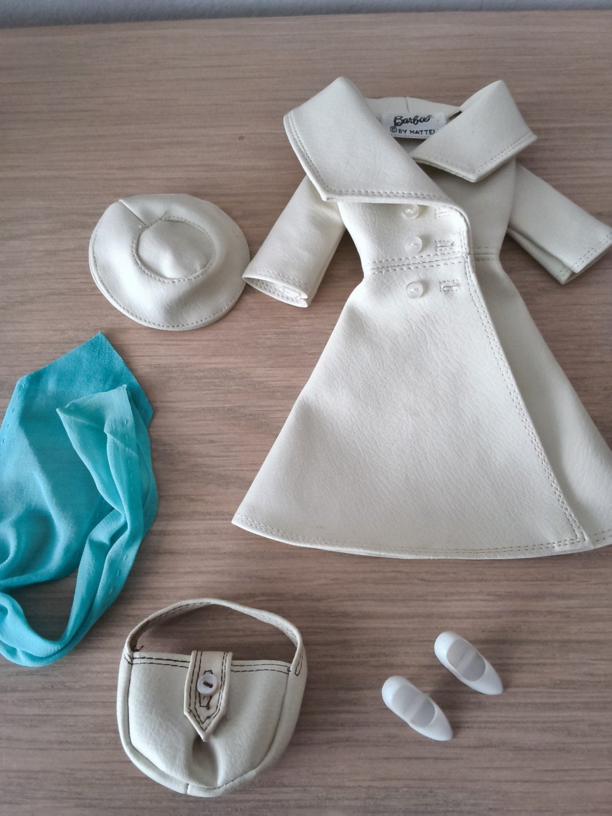 Barbie vintage London Tour 1966, Ophalen of Verzenden, Zilver, Overige materialen