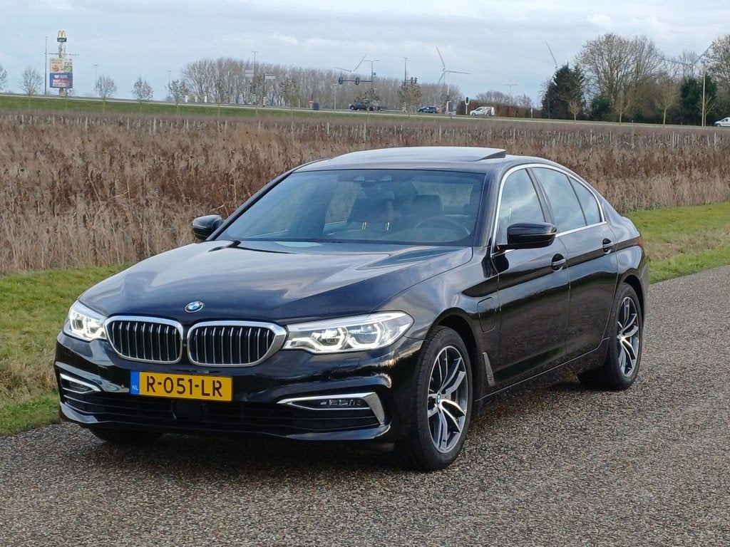 BMW 5 Serie 530e iPerformance High Executive /Leder/Schuifda, Auto's, 1998 cc, Achterwielaandrijving, Gebruikt, 4 cilinders