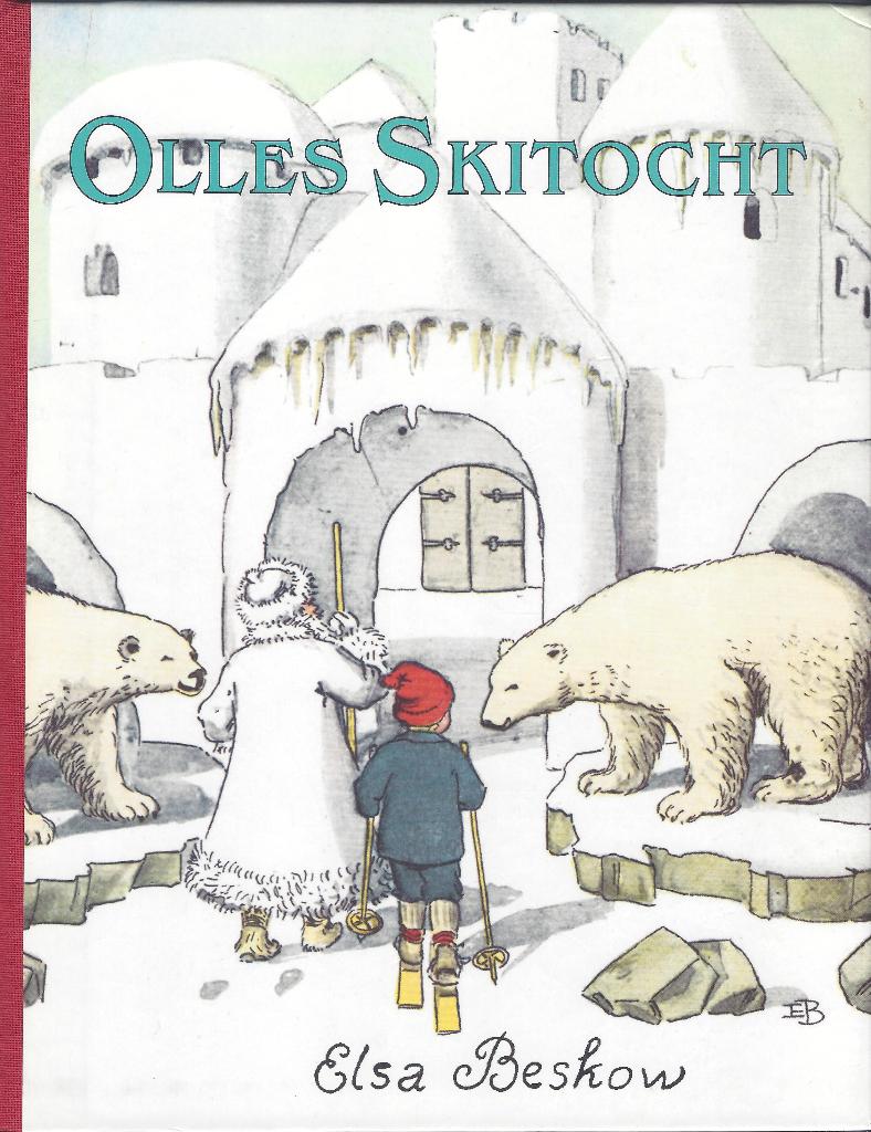 OLLE'S SKITOCHT- Elsa Beskow- (Luxe) Klassiek Prentenboek, Boeken, Prentenboeken en Plaatjesalbums, Ophalen of Verzenden, Zo goed als nieuw