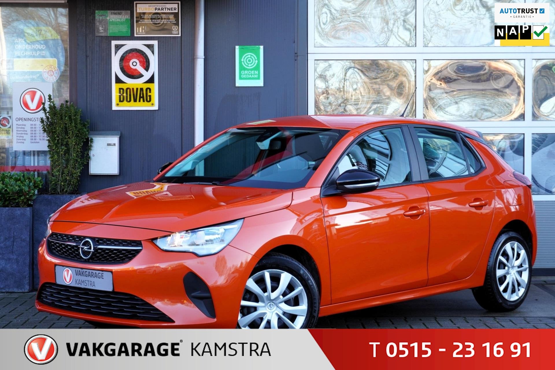 Opel Corsa 1.2 Edition 5-deurs NAP Climate/Cruise/AA+ACP, Auto's, Voorwielaandrijving, Gebruikt, Euro 6, 49 €/maand