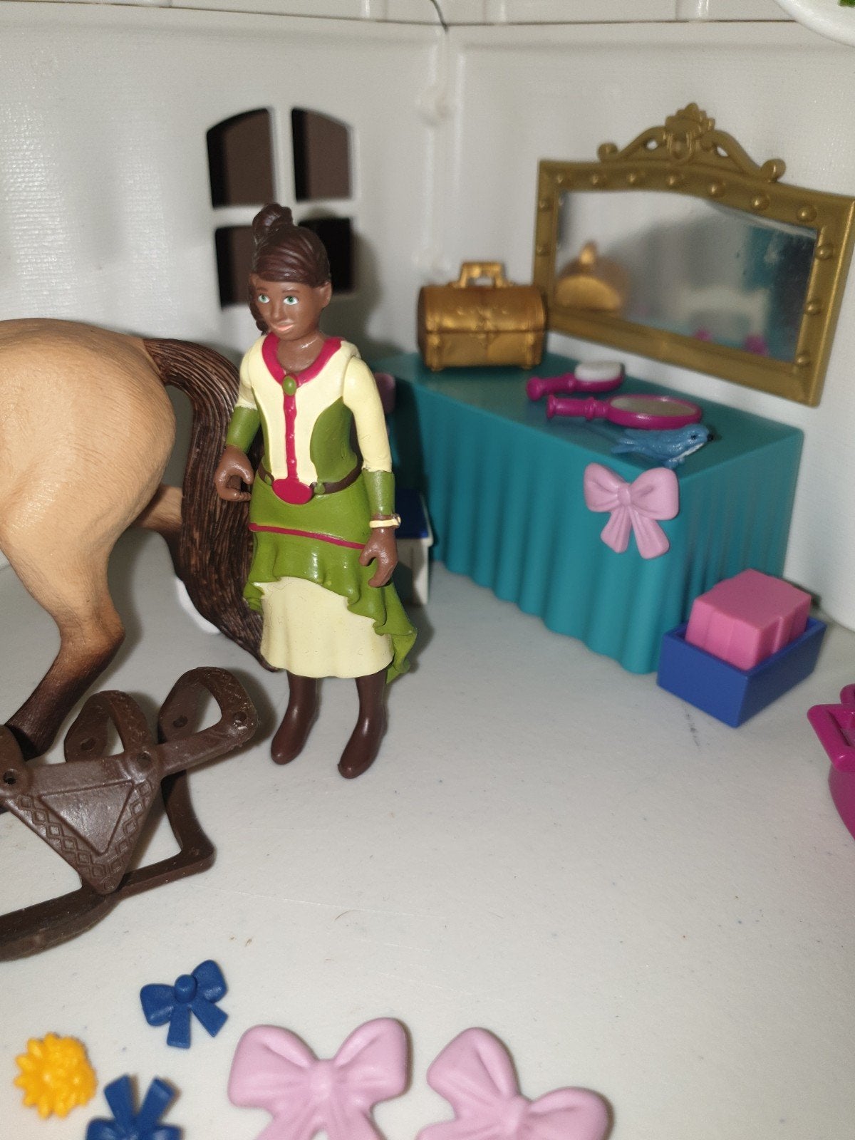 Foto 3 van schleich setje Sarah en Tori
