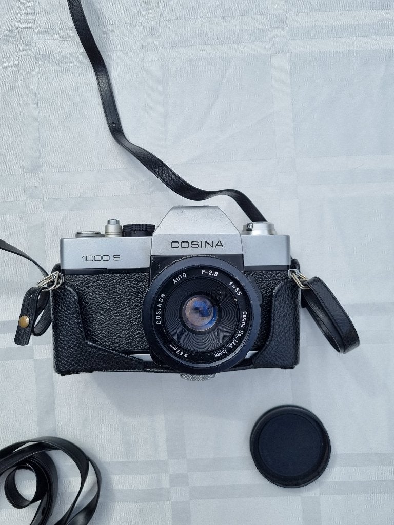 Camera Cosina Analoog, Ophalen of Verzenden, Gebruikt, Spiegelreflex, Overige Merken