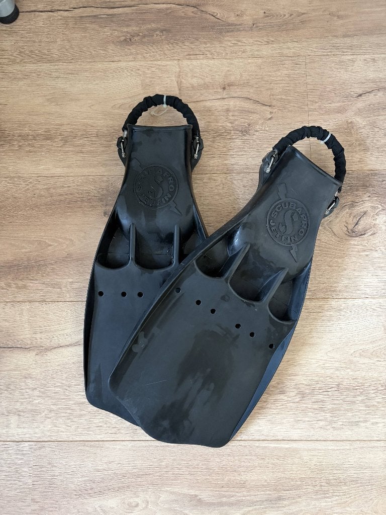 Scubapro Jet Fins XL, Ophalen of Verzenden, Zo goed als nieuw, Zwem- of Duikvliezen