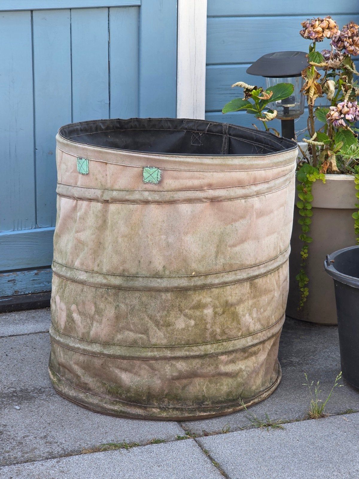 Tuinafvalzak gratis af te halen, Ophalen, Gebruikt