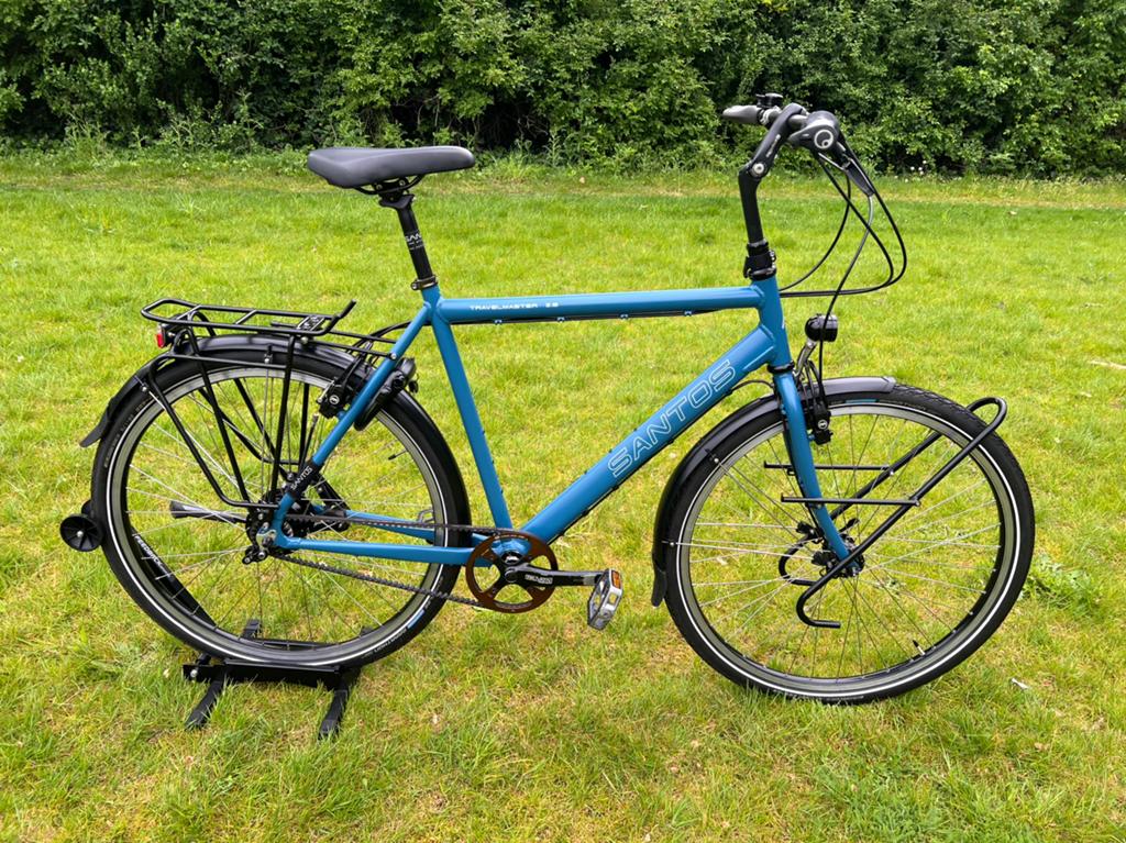 Santos Travelmaster 2.8 maat 58 cm Rohloff SON Riem Magura