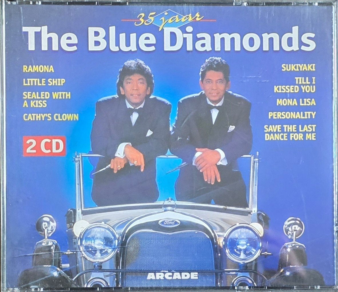 The Blue Diamonds - 35 Jaar (2 CD), Pop, Ophalen of Verzenden, Zo goed als nieuw, Verzamelalbum