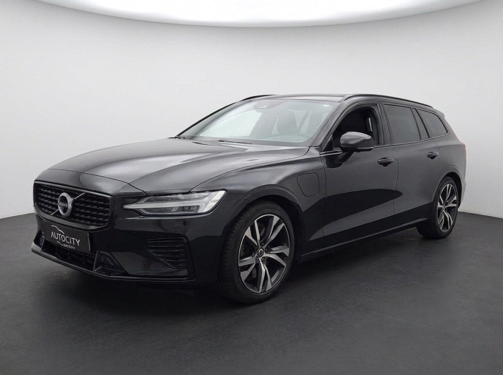 Volvo V60 T6 R-Design PHEV AWD 340PK | Pano | Harman Kardon, Auto's, Volvo, Bedrijf, Te koop, V60, 360° camera, 4x4, ABS, Achteruitrijcamera