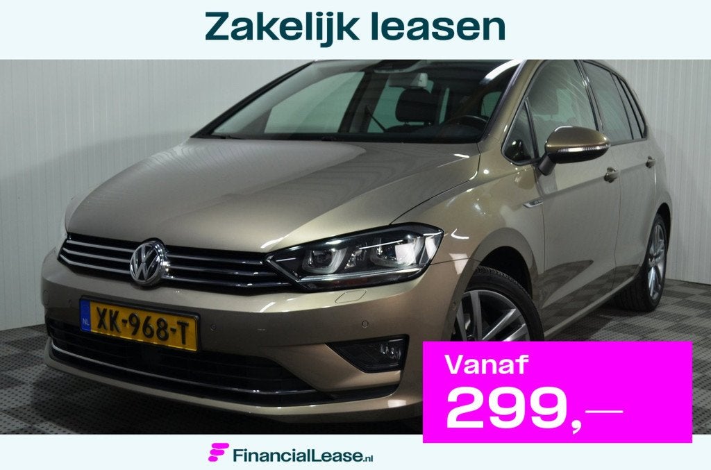 Volkswagen Golf Sportsvan 1.4 TSI Highline / Trekhaak / Came, Stof, Gebruikt, Golf Sportsvan, Automatische klimaatregeling
