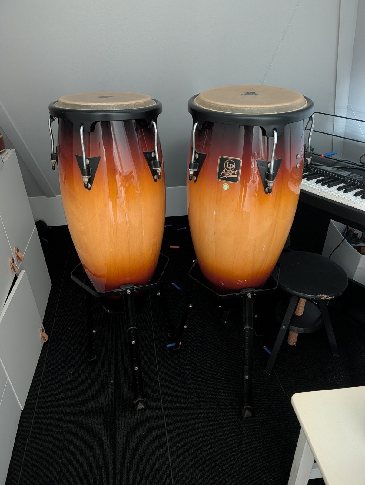 LP Aspire Conga Set - Zo goed als nieuw, Ophalen, Zo goed als nieuw, Trommel