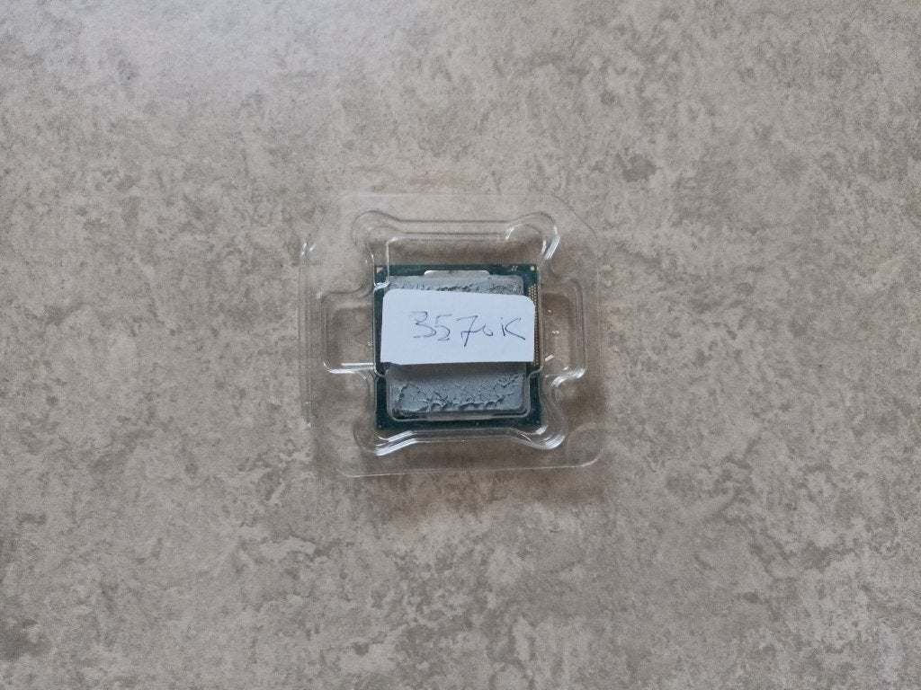 Intel i5 3570K CPU processor LGA1155, Computers en Software, Gebruikt, 4-core, Ophalen of Verzenden, Intel Core i5