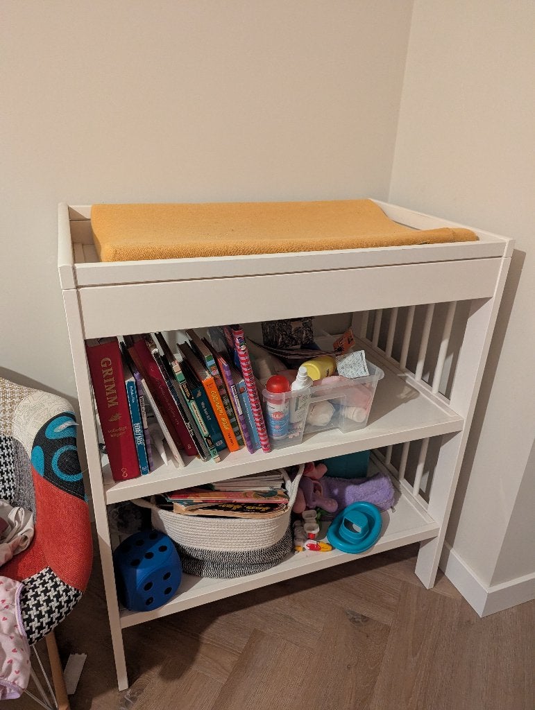 Mooie commode wit, 82x54x93 cm, Ophalen, 50 tot 70 cm, Zo goed als nieuw, 75 tot 100 cm