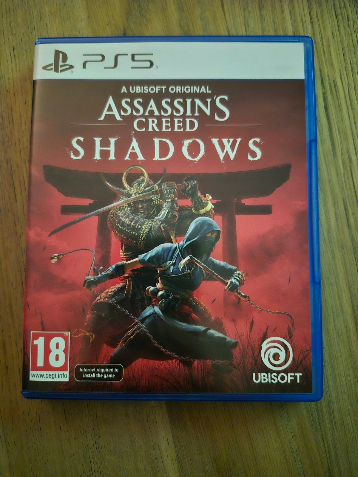 Assassin's Creed Shadows PS5 - Nieuwstaat, Online, Vanaf 18 jaar, 1 speler, Nieuw
