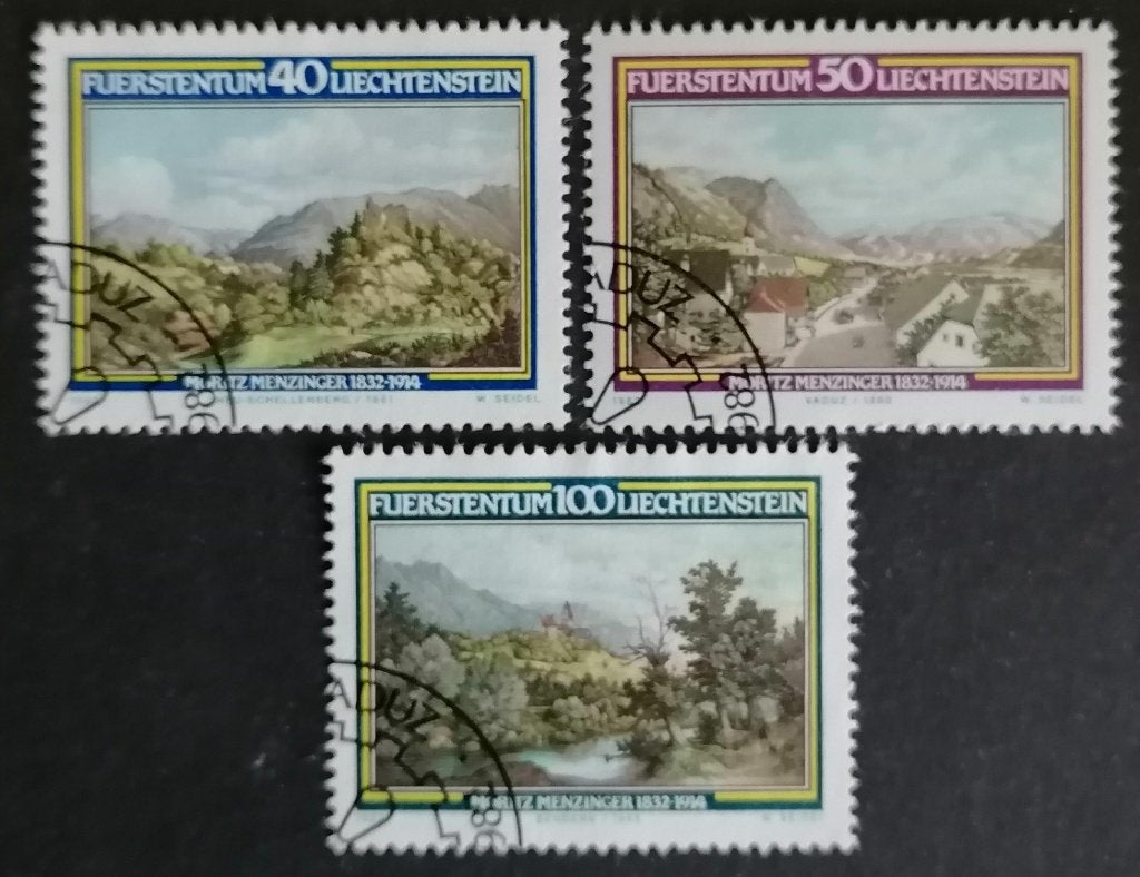 LIECHTENSTEIN - Menzinger Moritz 1982, Verzenden, Overige landen, Gestempeld