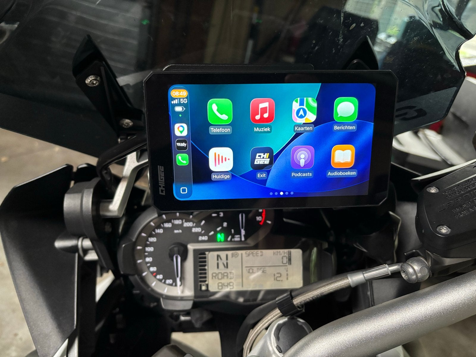 CHIGEE AIO-6 MAX Motorfiets Smart Riding Systeem, Ophalen, Zo goed als nieuw