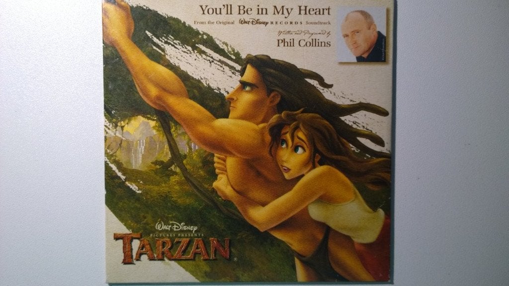 Phil Collins - You'll Be In My Heart, 1 single, Ophalen of Verzenden, Zo goed als nieuw, Pop