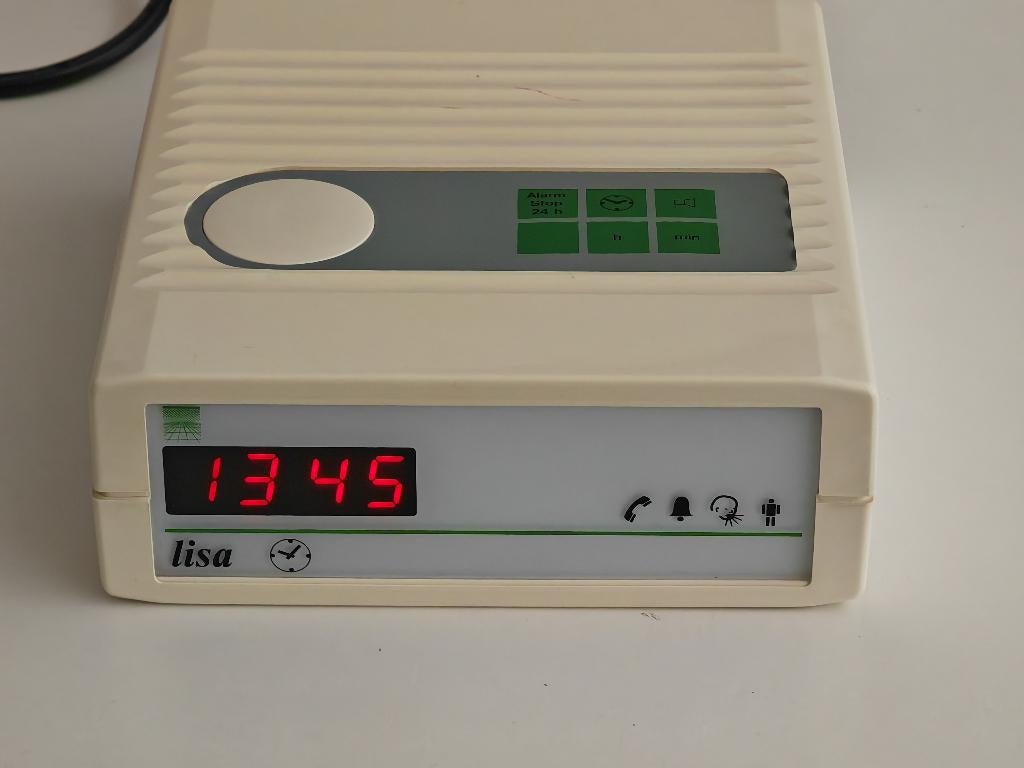 Lisa wekker met licht en geluidsignaal, Ophalen of Verzenden, Gebruikt, Digitaal
