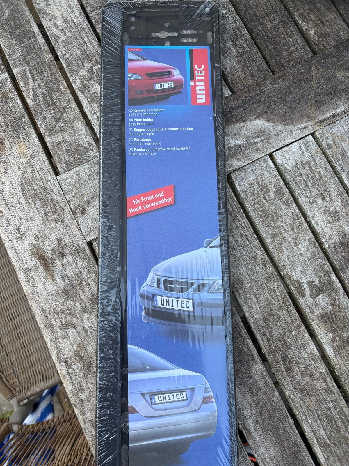 Kentekenplaathouder nieuw zwart, Ophalen of Verzenden, Nieuw