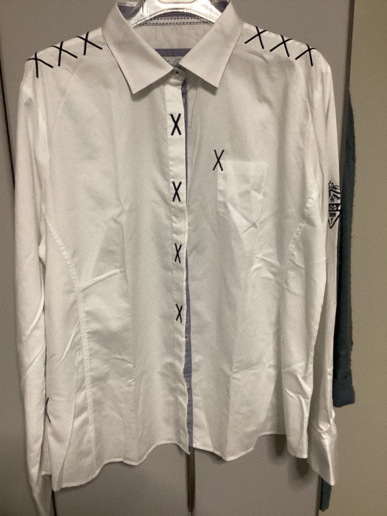 Nieuwe damesblouse mt 46 .st George., Maat 46/48 (XL) of groter, Nieuw, Ophalen of Verzenden, Wit