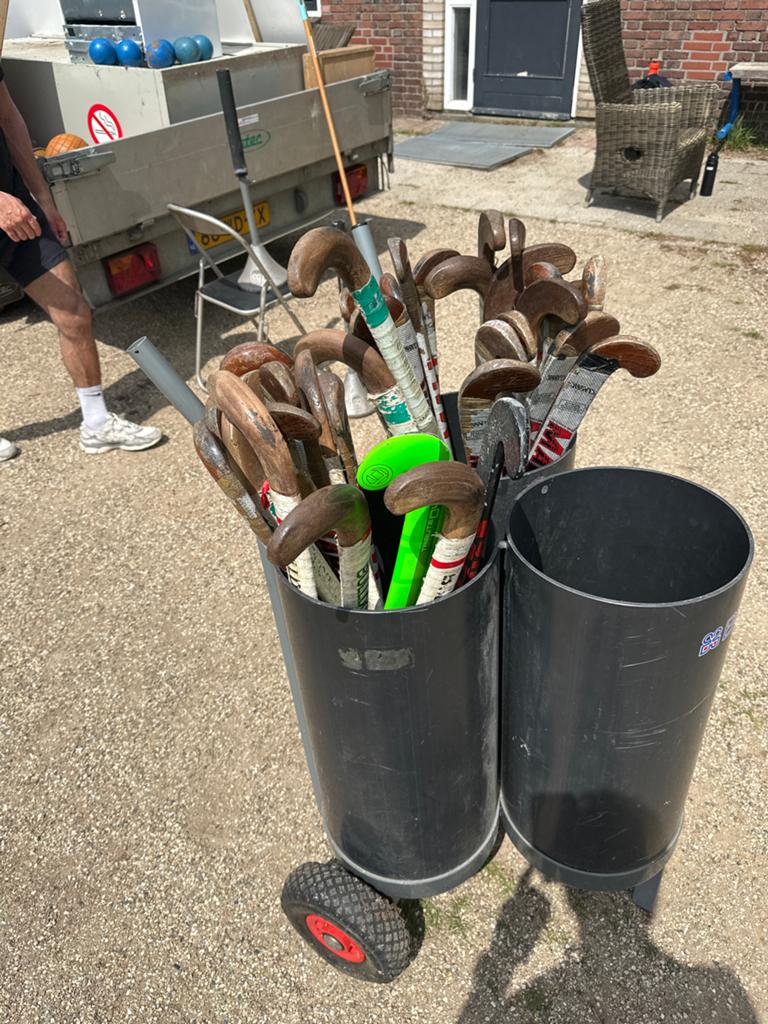 Partij gebruikte hockeysticks - diverse merken en maten, Ophalen of Verzenden, Gebruikt, Stick