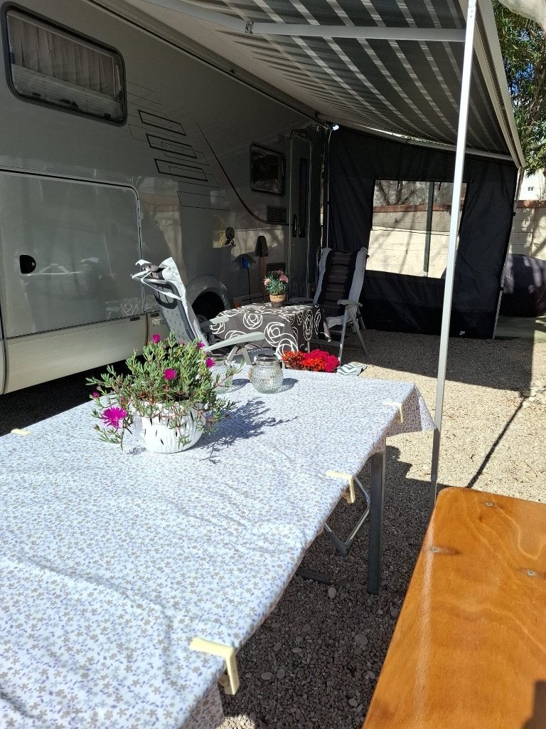 Zijwanden voor aan de luifel., Ophalen, Zo goed als nieuw