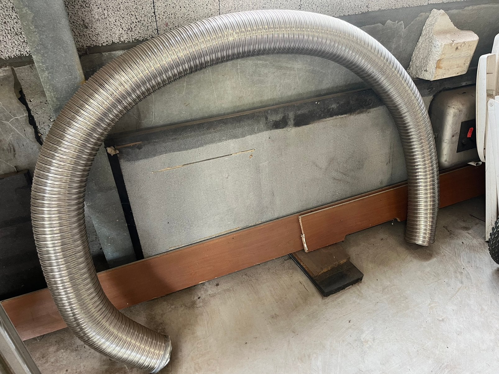 Flexibele kachelpijp 125, Huis en Inrichting, Kachels, Ophalen, Hout, Houtkachel