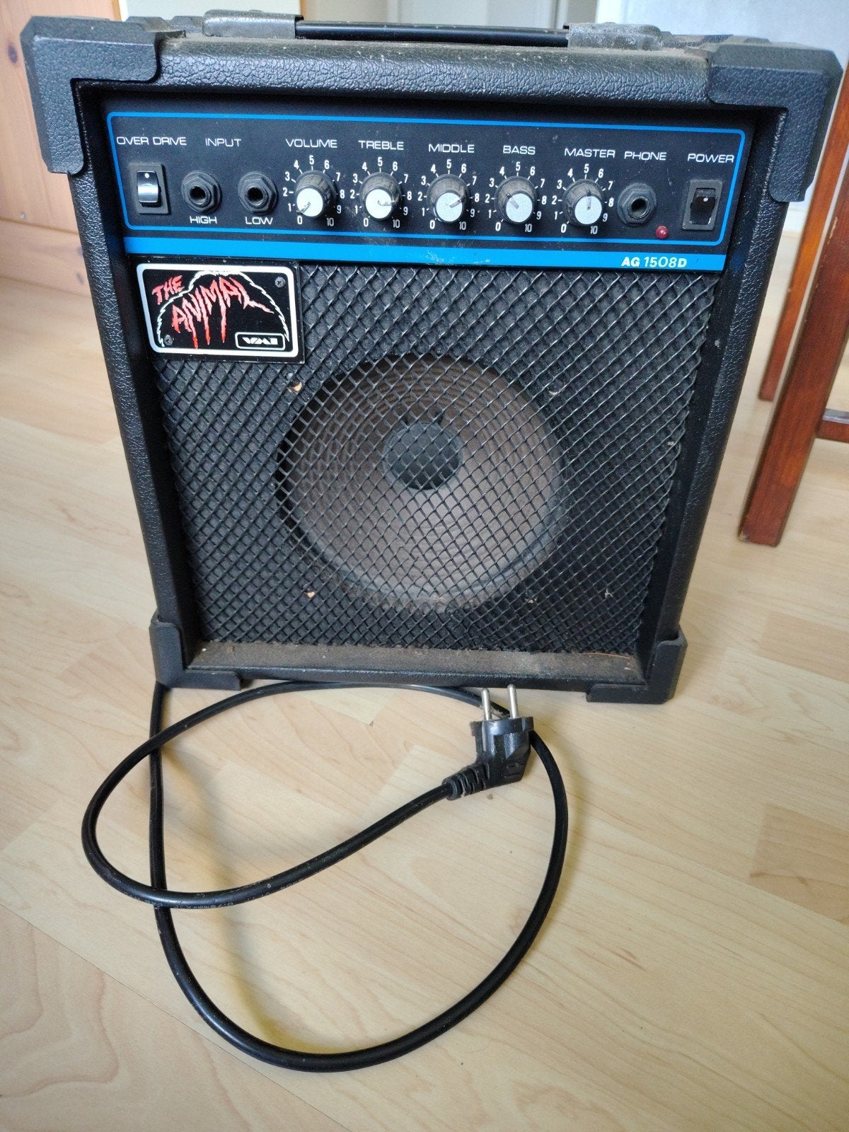 Gitaarversterker 20 Watt - The Animal AG 1508D, Ophalen of Verzenden, Gebruikt, Gitaar, Minder dan 50 watt