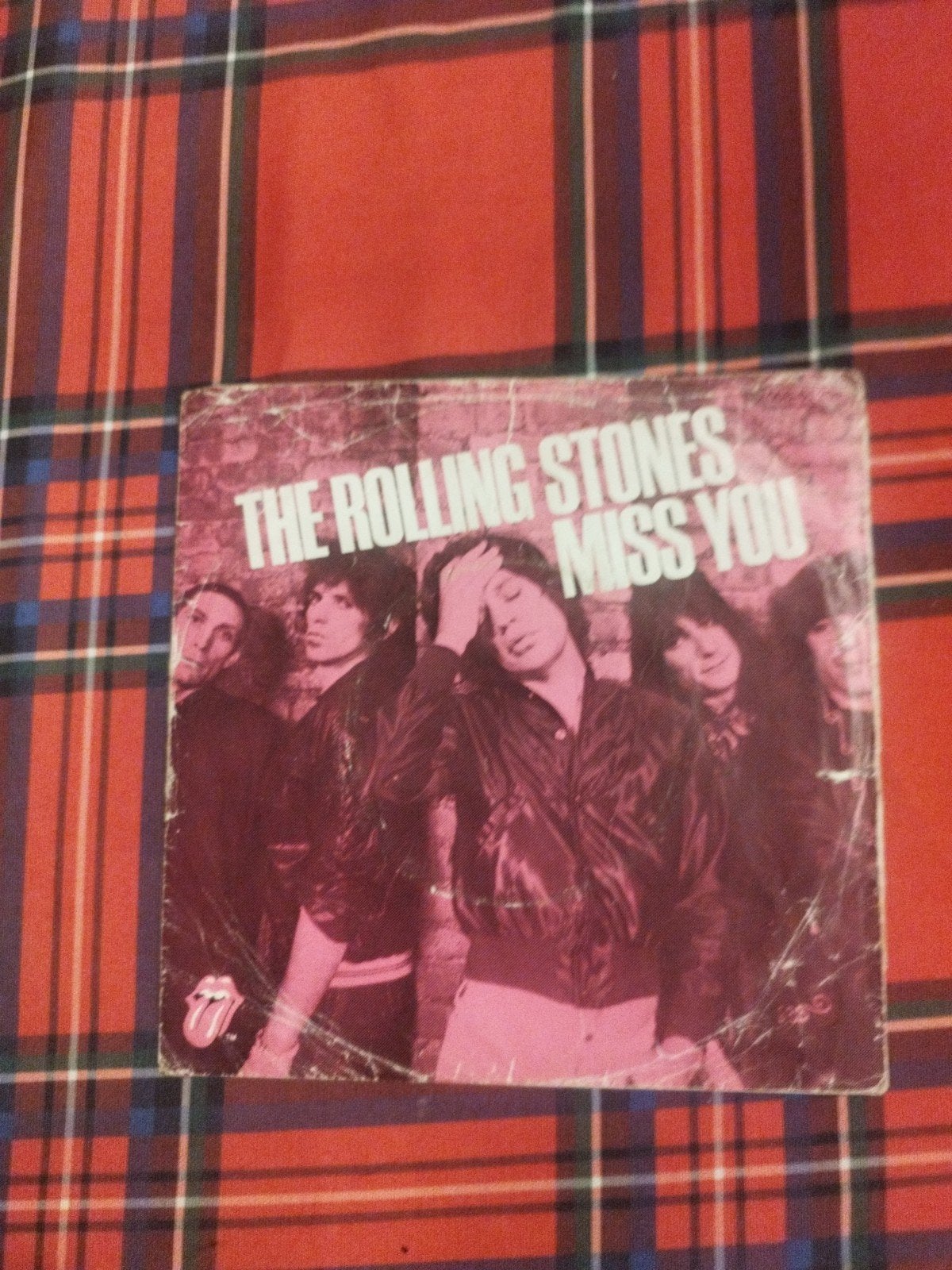 The Rolling Stones - Far Away Eyes / Miss You 7 inch single, Cd's en Dvd's, Gebruikt, 7 inch, EP, Rock en Metal