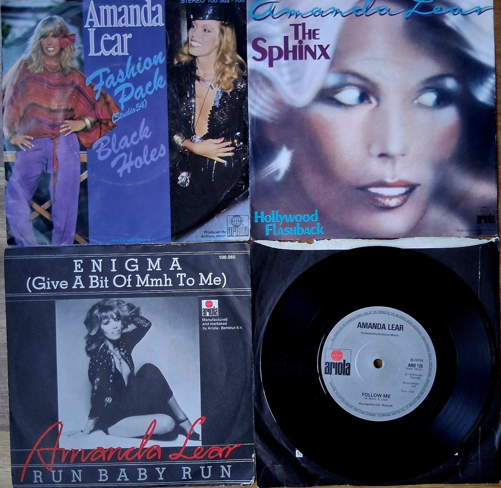 Amanda Lear vinyl singles en LP's, Cd's en Dvd's, Gebruikt, Pop, 7 inch, Ophalen of Verzenden