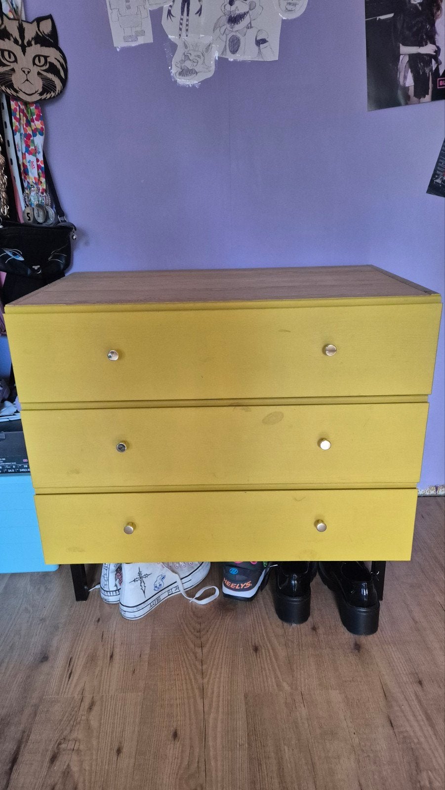 Ikea ladekast ivar, Ophalen, 50 tot 100 cm, 3 of 4 laden, Minder dan 100 cm