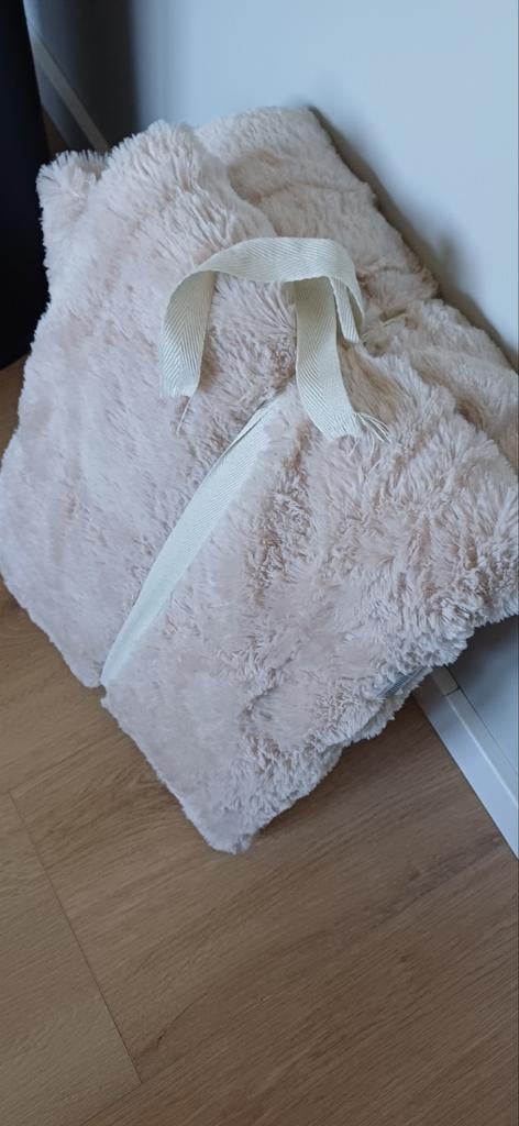 Nieuw! 2 persoons dekbedovertrek 240 x 200 cm. Beige, Ophalen, Beige, Dekbedovertrek, Nieuw