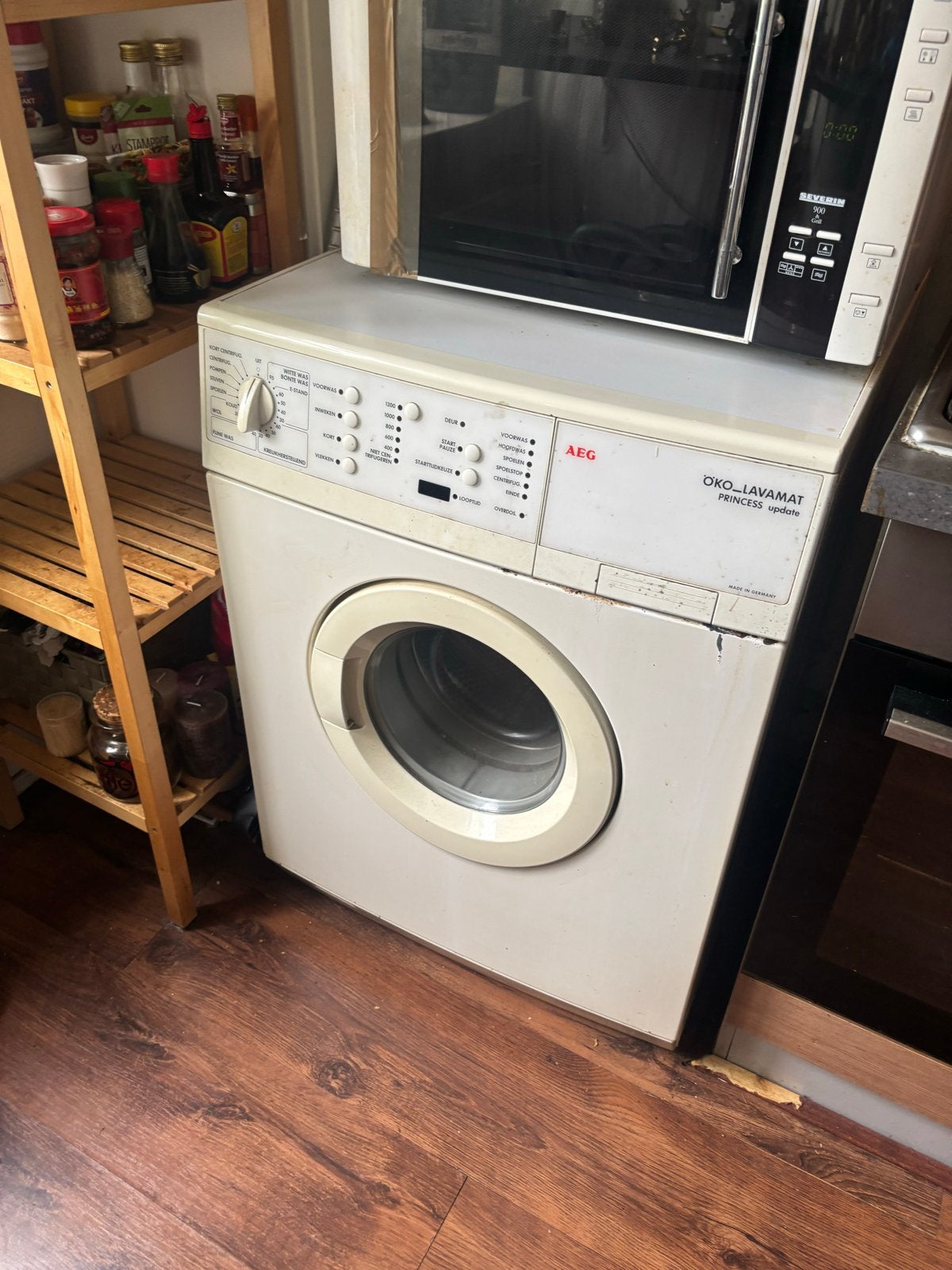 AEG wasmachine - ZSM WEG, Ophalen, 6 tot 8 kg, Voorlader, Wolwasprogramma