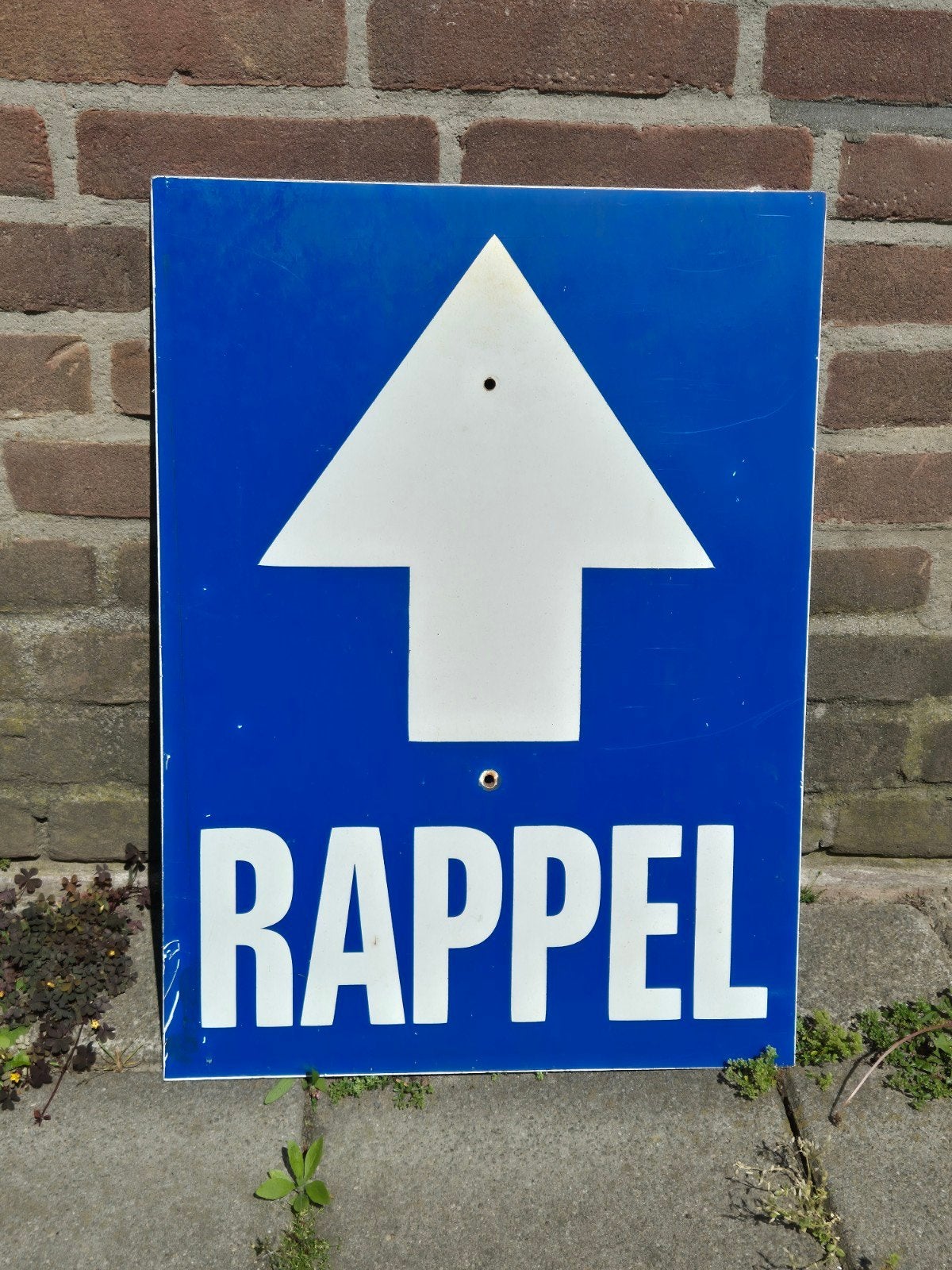 Diverse Franstalige (Reclame) borden., Verzamelen, Ophalen of Verzenden, Gebruikt, Reclamebord