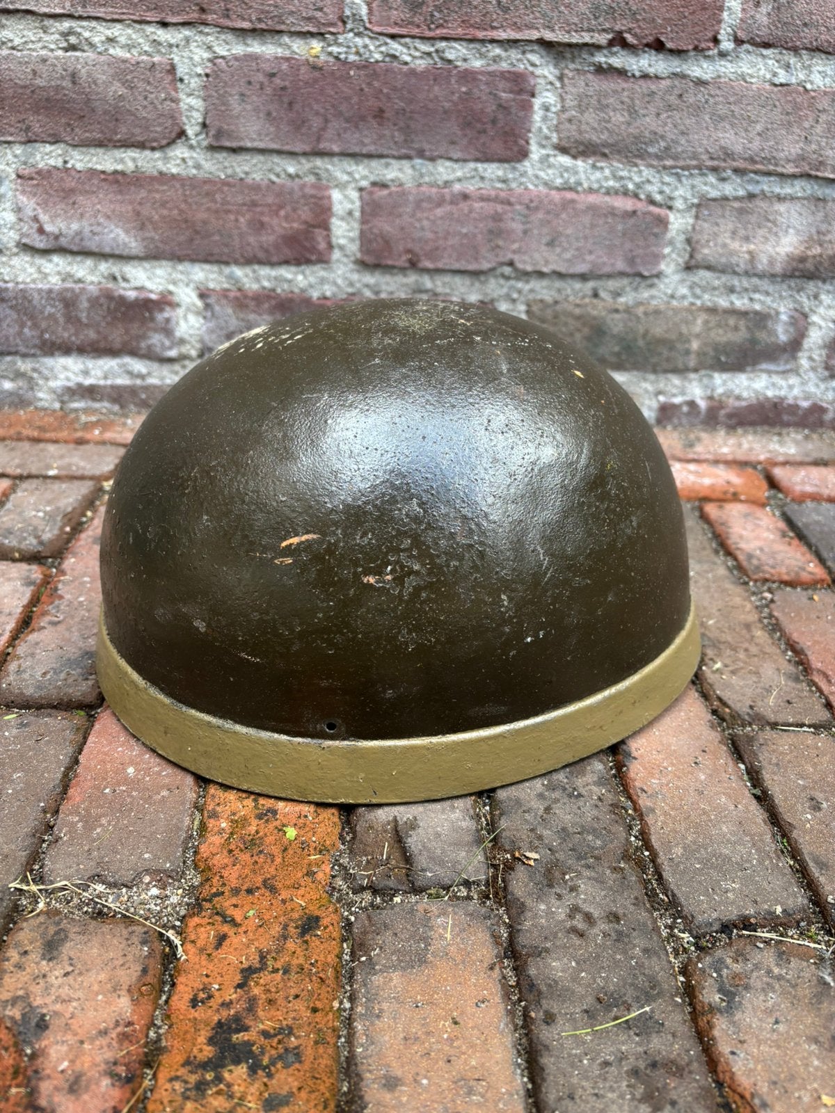 Britse para/motor helm restoratie project, Verzamelen, Ophalen of Verzenden, Landmacht, Engeland, Helm of Baret