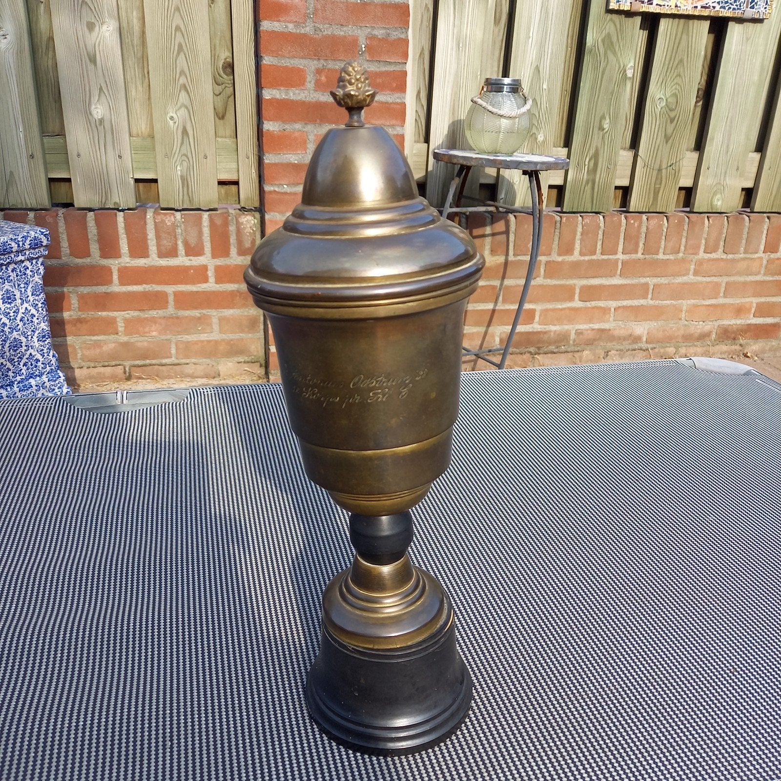Antieke Schutterstrofee St. Antonius Oostrum 1938", Ophalen of Verzenden