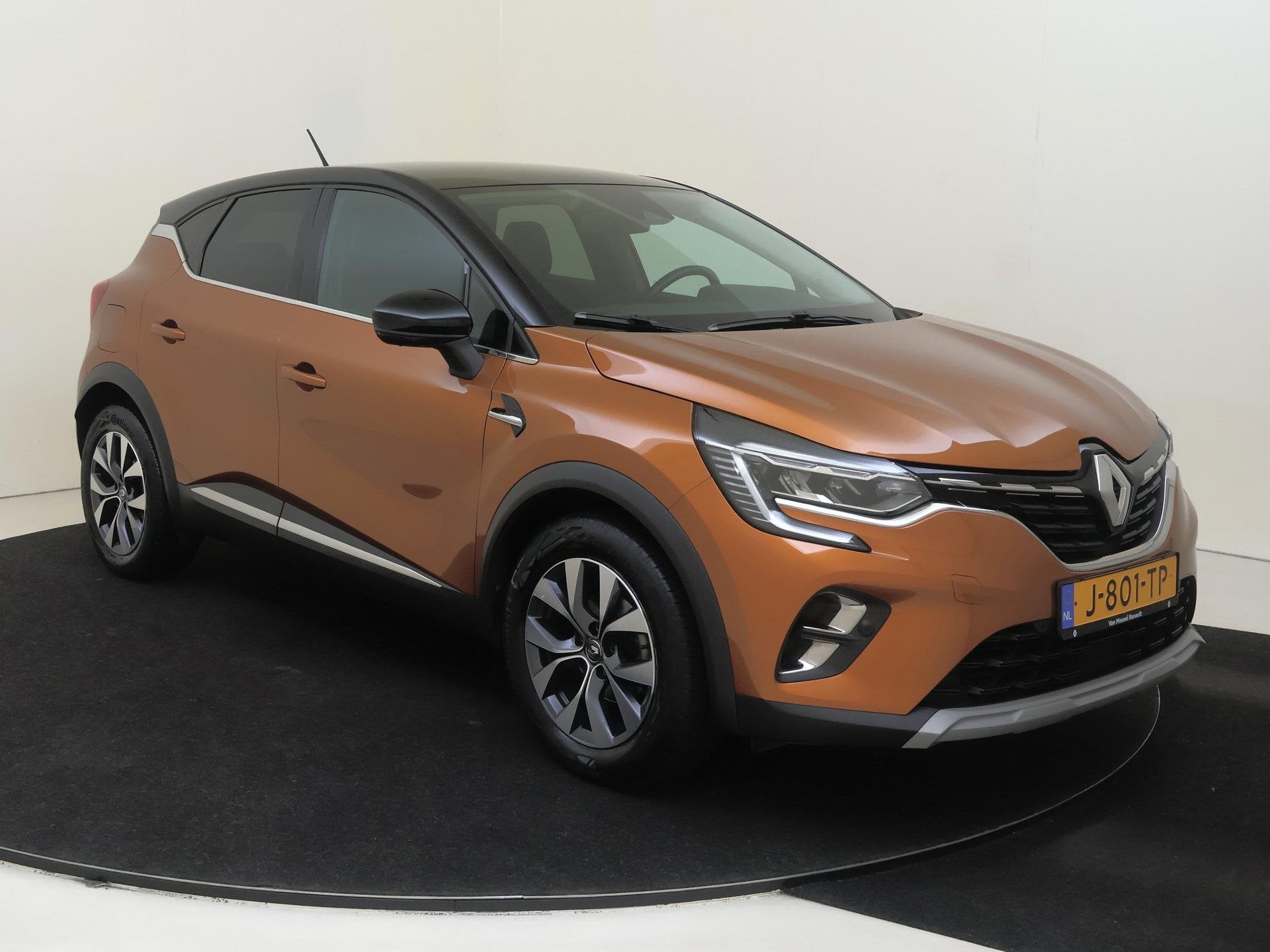 Renault Captur 1.0 TCe 100 Intens | Navigatie | Camera | Air, Auto's, Gebruikt, Euro 6, Overige kleuren, 1165 kg
