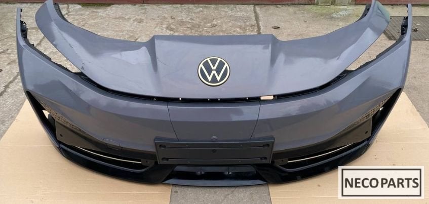 VW ID.7 VOORBUMPER BUMPER COMPLEET ORIGINEEL ALLES LEVERBAAR, Gebruikt, -, -, Ophalen of Verzenden