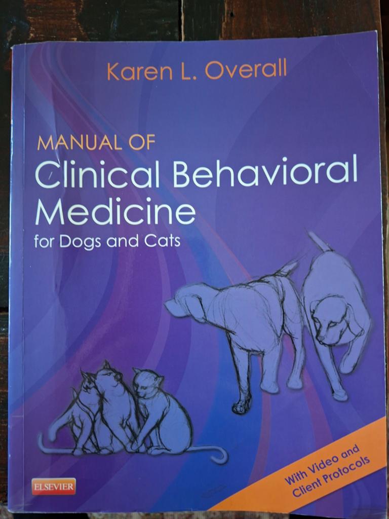 Clinical behavioral medicine for dogs and cats, Gelezen, Karen L. Overall, Beta, HBO