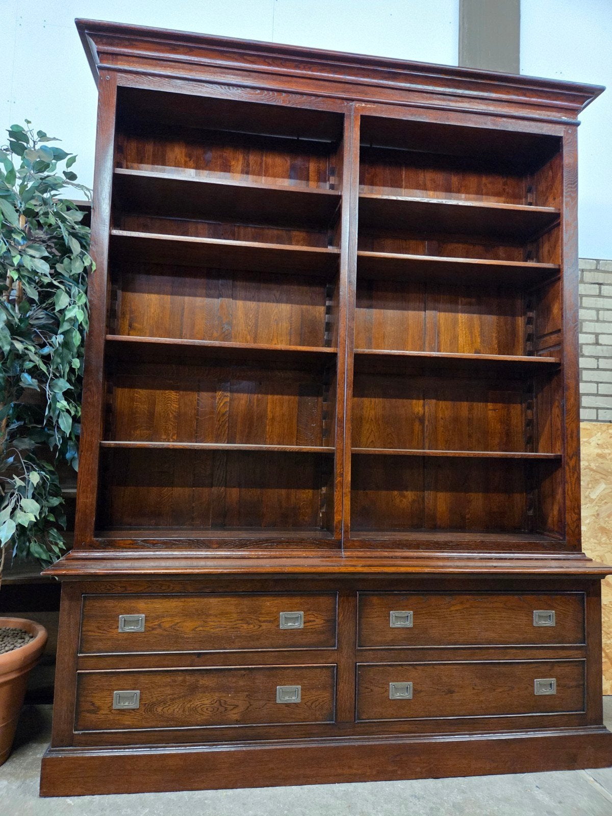 prachtige boekenkast ~ bibliotheekkast ~ wandkast