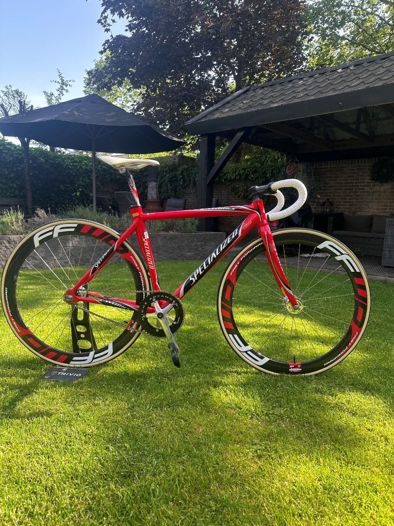 Specialized S-Works Baanfiets, FFWD Carbon Tube Wielen maatS, Heren, Aluminium, 49 tot 53 cm, Zo goed als nieuw