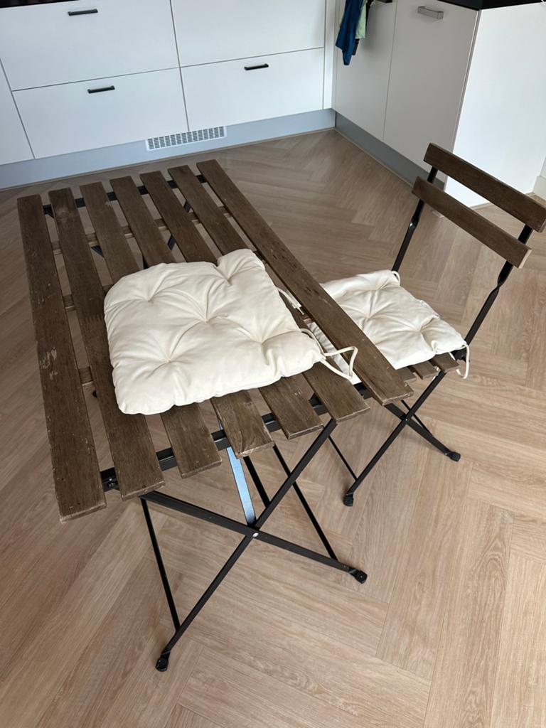 IKEA tuinset TÄRNÖ, Ophalen, 4 zitplaatsen, Gebruikt, Eettafel
