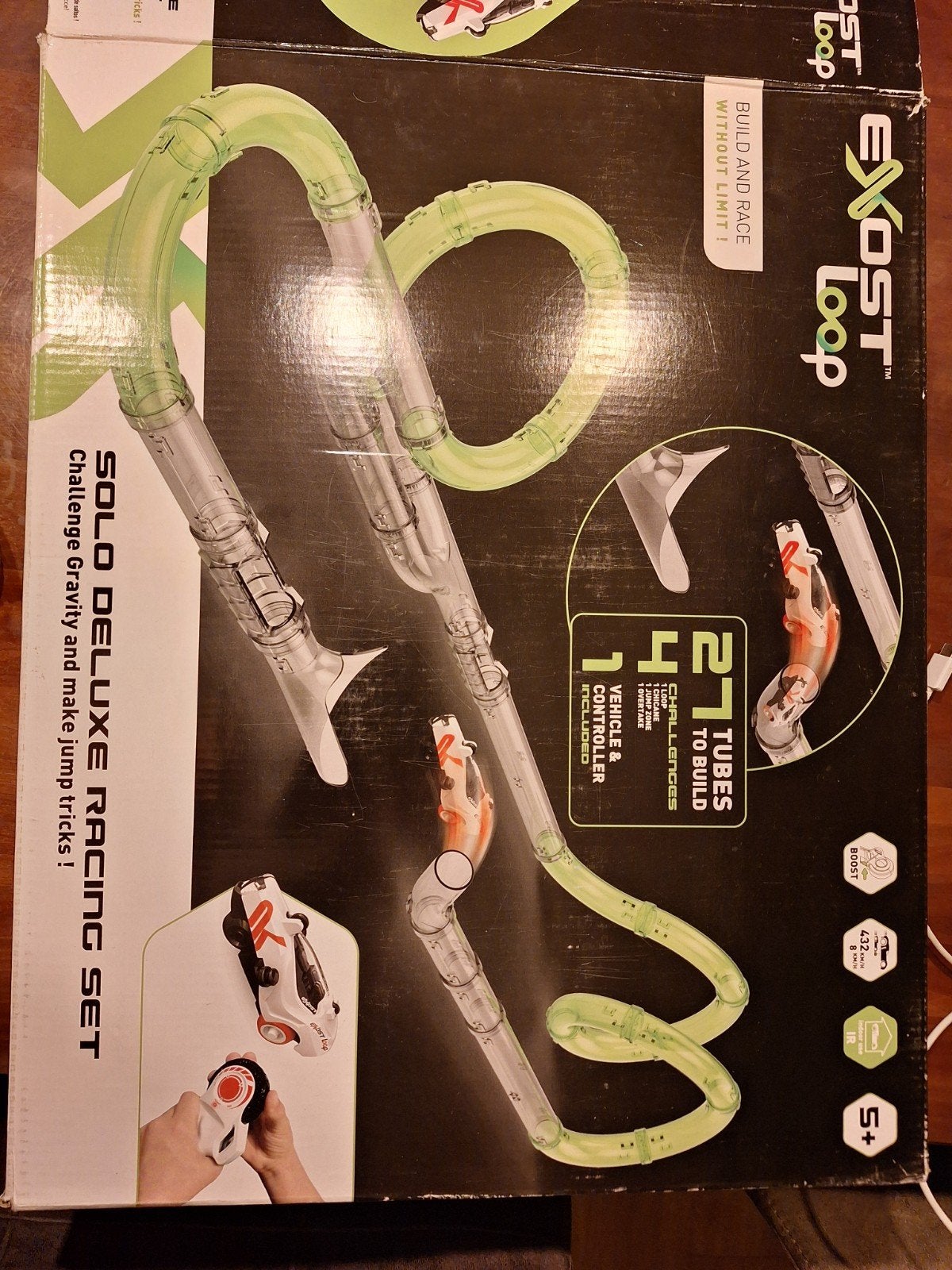 Exost Loop Solo Deluxe Racing Set - Compleet, Overige merken, Racebaan, Ophalen of Verzenden, Zo goed als nieuw