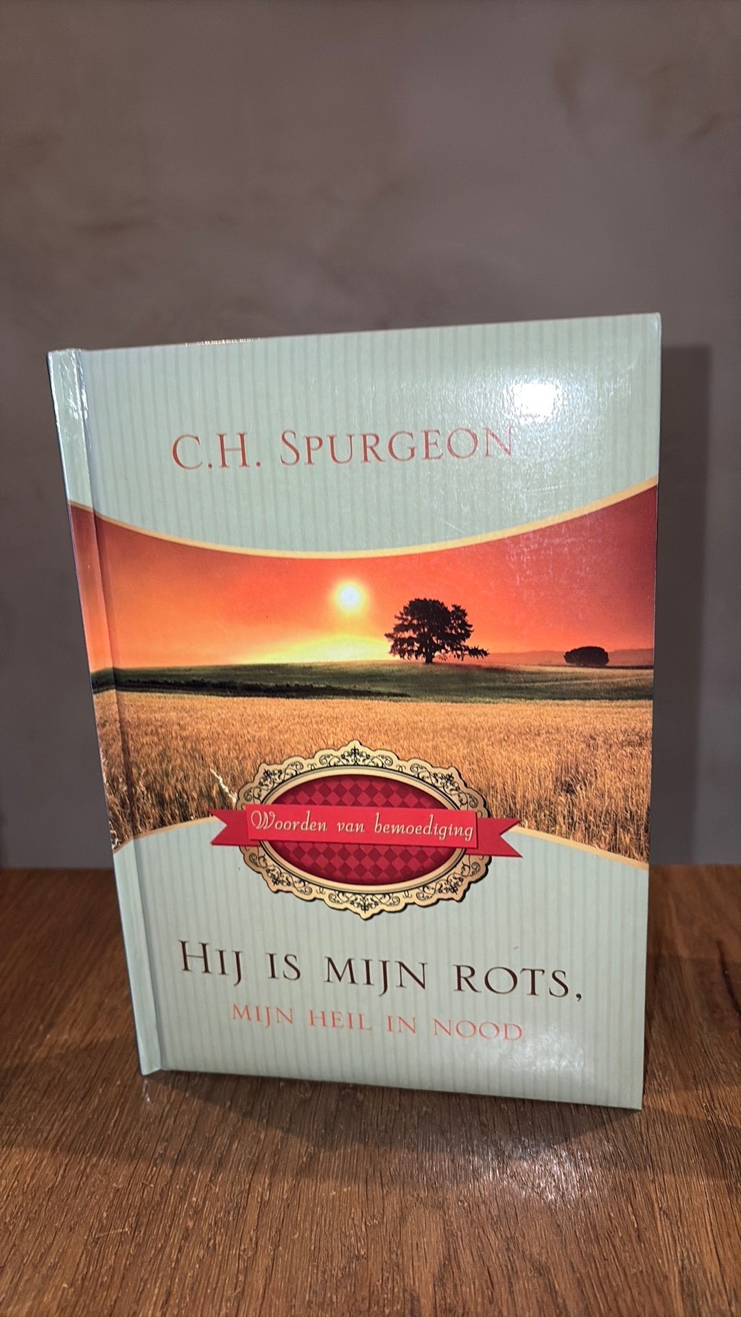 KR-1 CH Spurgeon. Hij is mijn Rots, mijn Heil in nood, Ophalen of Verzenden, Zo goed als nieuw, Charles Haddon Spurgeon