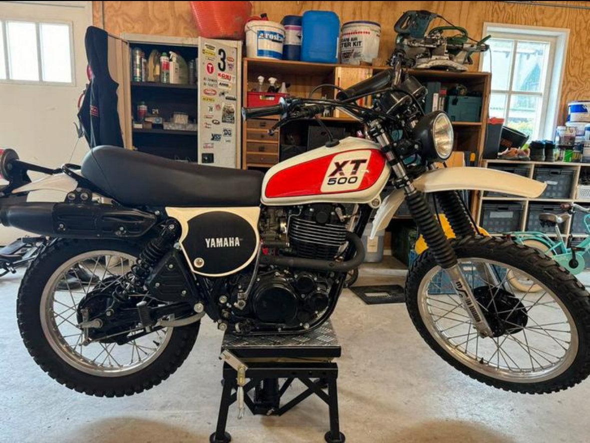 Prachtig gerestaureerde Yamaha XT 500 uit 1978, Gebruikt, Enduro, Handgeschakeld