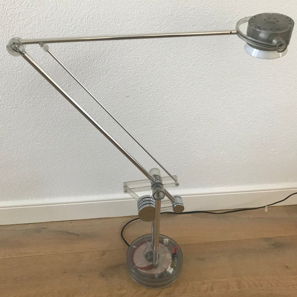 Valenti Valentina lamp transparant vintage retro modern, Ophalen of Verzenden, Zo goed als nieuw, Nvt, 150 tot 200 cm