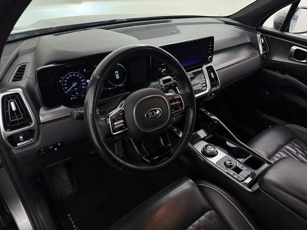 Kia Sorento 1.6 T-GDI Plug-in Hybrid 4WD DynamicLine 7-Perso, Auto's, Dealer onderhouden, Gebruikt, 4 cilinders, 7 stoelen