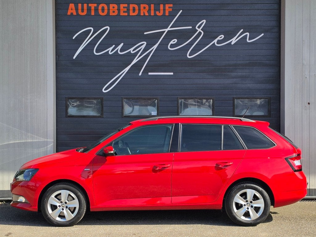 Skoda Fabia Combi 1.0 TSI Clever|1e eigenaar|dealer onderhou, Stof, Gebruikt, 49 €/maand, 1100 kg