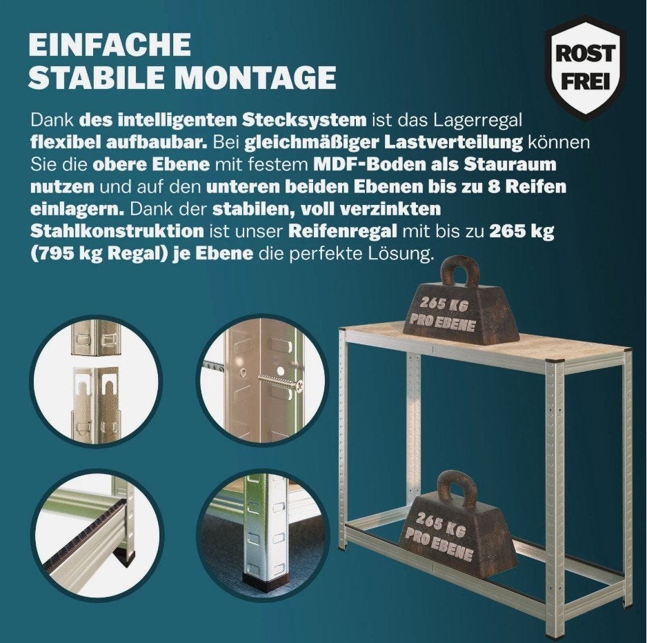 Bandenstelling bandenrek bandenopslag 795kg GRATIS VERZENDEN, Verzenden, Nvt, Nvt, Nvt