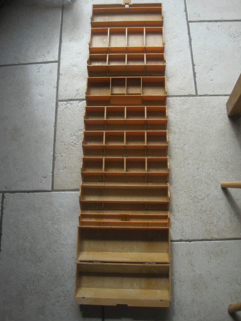 Vintage Rolykit opbergbox., Verzamelen, Ophalen of Verzenden, Overige typen
